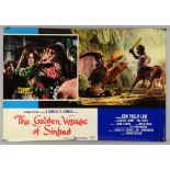 The Golden Voyage of Sinbad (1973) Set of 8 Italian photobustas of the Ray Harryhausen film,