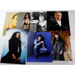 Autographs - Collection of 19 signed photos including Peter Capaldi, Nicholas Lyndhurst, Amy