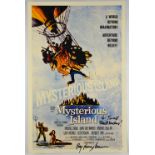 Mysterious Island - Later printing film poster, signed and dedicated 'To Tony Best Wishes! Ray