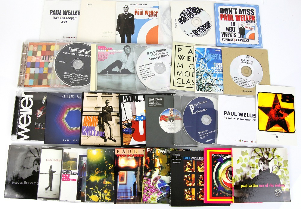 Paul Weller Various promo CD’s including ’Sexy Sadie' ‘Peacock Suit’, ‘Brand New Start’, ‘Out Of The