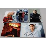 Gavin & Stacey - Comedy TV Series: five signed photographs to include James Corden, Rob Brydon,