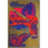 Jimi Hendrix Experience - Fillmore Auditorium, 20-26 June 1967, A poster by Hapshash and Coloured