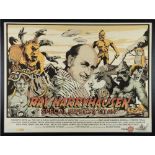 Ray Harryhausen Special Effects Titan - Advertising poster for the release of the film, signed to