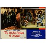 The Golden Voyage of Sinbad (1973) Set of 8 Italian photobustas of the Ray Harryhausen film,