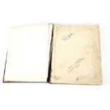 The Works of Shakespeare (19th Century) - Hardback book signed by Laurence Olivier, John Gielgud,