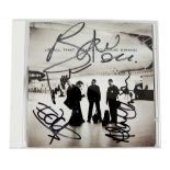 U2 - 'All That You Can’t Leave Behind’ CD Album signed by all four in black marker including Bono.