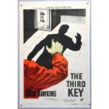 The Third Key (1957) One Sheet film poster, artwork by Arnaldo Putzu, starring Jack Hawkins,