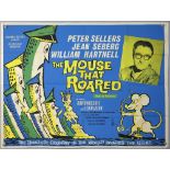 The Mouse That Roared (1959) British Quad film poster, starring Peter Sellers, folded, 30 x 40