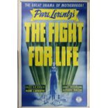 The Fight For Life (1940) 40 x 60 inch film poster, rolled..