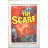 The Scarf (1951) One Sheet film poster, linen backed, 27 x 41 inches.