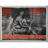 The Light Across The Street (1955) British Quad film poster, starring Brigitte Bardot, folded, 30