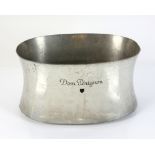 Dom Perignon metal ice bucket for 3 bottles, 20 x 38 x 25.5cm