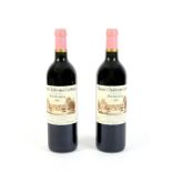 2 bottles of Vieux Chateau Certn Grand Vin Pomerol, 2002 vintage red wine (2)