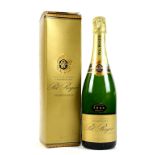 1 bottle of Pol Roger Chardonnay Brut Champagne, 1996 vintage, 75 cl, in original box.