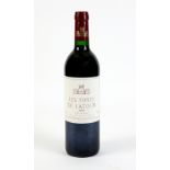 1 bottle of Les Forts De Latour Pauillac red wine, 1994 vintage