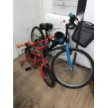 GIRLS MOUNTAIN BIKE & LIGHTNING MCQUEEN CHILD'S BIKE