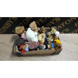 BOX OF TEDDY BEARS