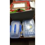 3 BOXES OF CRAFT ITEMS (PAPER,