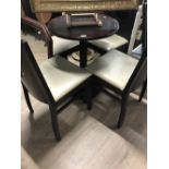 BISTRO TABLE & 4 CHAIRS