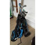 GOLF BAG & CLUBS