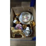 1 BOX ASSORTED GOODS INCLUDING ROYAL WORCESTER