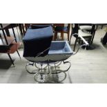 VINTAGE SILVER CROSS PRAM