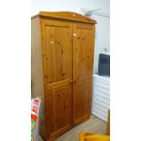 PINE DOOR WARDROBE