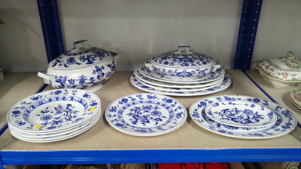 15 PIECES OF MEISSEN CHINA