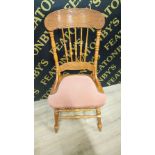 4 X DINING CHAIRS