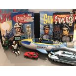 2 X BOXES OF STINGRAY & CAPTAIN SCARLET COLLECTABLES