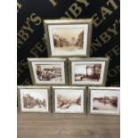 SIX FRAMED SCENES OF MORPETH