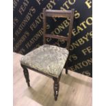 PAIR OF VINTAGE DINING CHAIRS