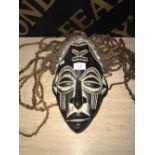 IVORY COAST DAN YACOUBA MASK ( WITH HAIR )