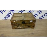 WOODEN TREASURE CHEST