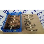 BOX OF FURNITURE HANDLES