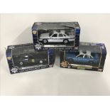 BOX OF MOTORMAX AMERICIAN STATE POLICE CARS