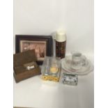 BOX OF ASSORTED ITEMS (WATER JUG ETC)