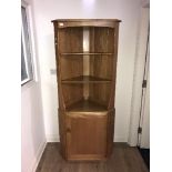 VINTAGE ERCOL BLONDE CORNER UNIT 180CM