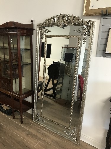 MODERN ORNATE MIRROR IN NEO-CLASSICAL STYLE 188 X 100CM