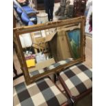 ORNATE BEVELLED MIRROR 69CM