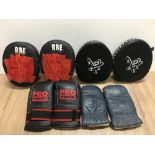 BOXING GLOVES & TRAINING GLOVES ETC