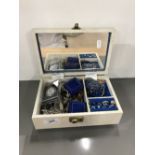 JEWELLERY BOX WITH LOVELY CONTENTS