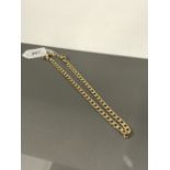 9CT GOLD HEAVY CURB CHAIN (34G)