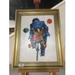 OIL PAINTING AFTER ALEXANDER MILLAR FUN ON THE BIKE