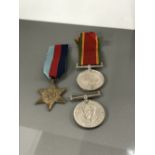 SET OF 3 WWS SOUTH AFRICAN MEDALS NAMED