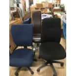 3 OFFICE CHAIRS