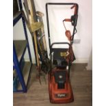 1 BUNDLE OF GARDEN TOOLS & FLYMO MOWER