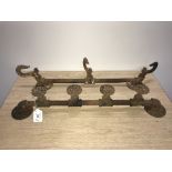 2 INDUSTRIAL PIPEWORK COAT HANGERS