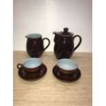 DENBY TEA SERVICE 35