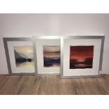 3 FRAMED LAKE DISTRICT PRINTS SIGNED